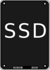 Beitragsbild Logo einer SSD Festplatte